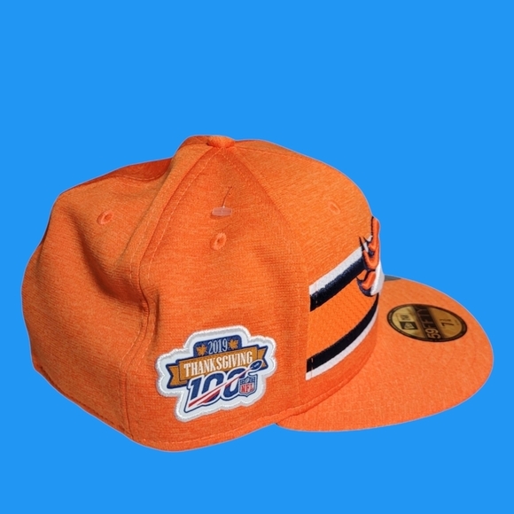 New Era 2019 Thanksgiving Denver Broncos NFL Cap size 7 3/4 - Picture 2 of 9